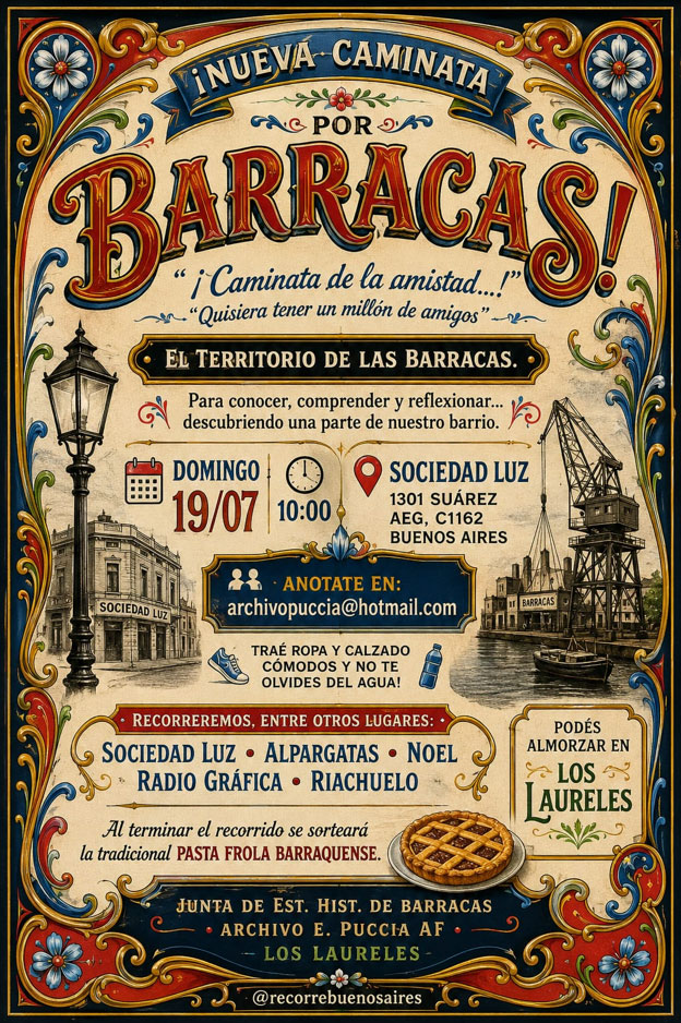 Nueva Caminata por Barracas